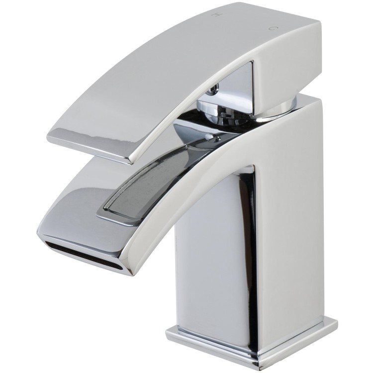Panache Mini Mono Basin Mixer Tap & Waste