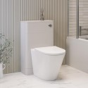 PEN500BGWC2 500mm Beige Back to Wall Toilet Unit Only - Pendle