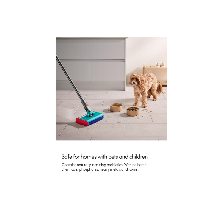 Dyson PencilWash Wet Floor Cleaner with Hard Floor Cleaning Solution – Cordless Wet Floor Cleaner for Hard Floors