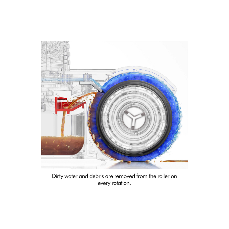 Dyson PencilWash Wet Floor Cleaner with Hard Floor Cleaning Solution – Cordless Wet Floor Cleaner for Hard Floors
