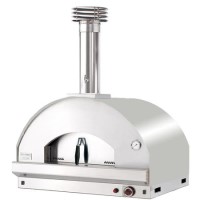 Fontana Mangiafuoco Gas Pizza Oven Outdoor Built In - Stainless Steel
