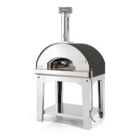 Fontana Mangiafuoco Wood Fired Freestanding Pizza Oven with Trolley - Anthracite