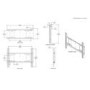 Peerless PF640 Flat Wall Mount TV Bracket - Up to 46 Inch