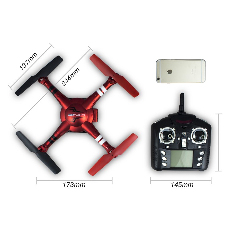 ProFlight Pulse RTF 2MP Camera Drone With Altitude Hold & Live Video