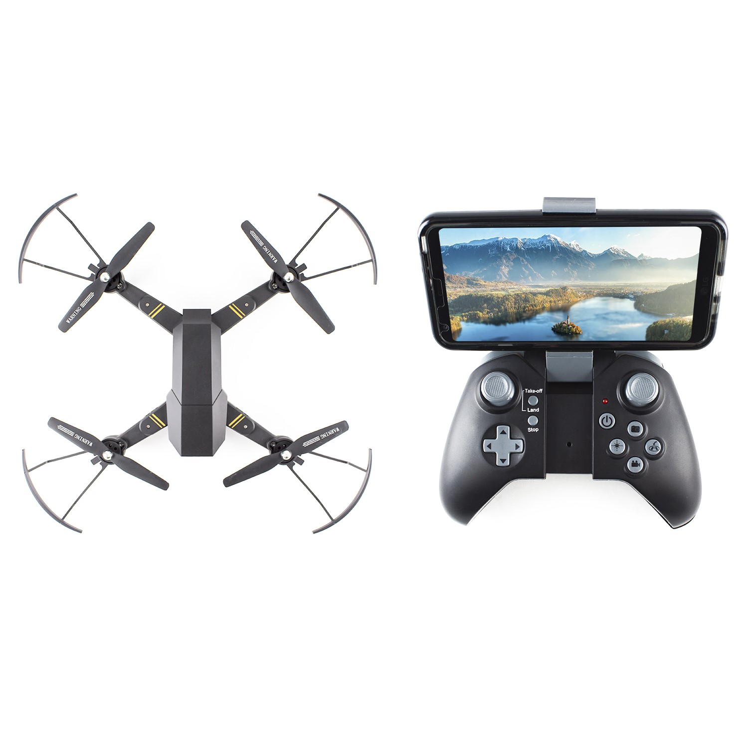 ProFlight Maverick Folding Camera Drone With 720p FPV Camera & Auto