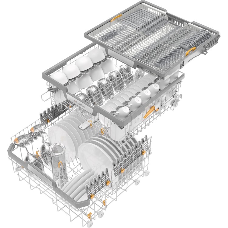 Miele Professional ProfiLine Semi-Integrated XXL Dishwasher - 14 Place Settings, Plug In