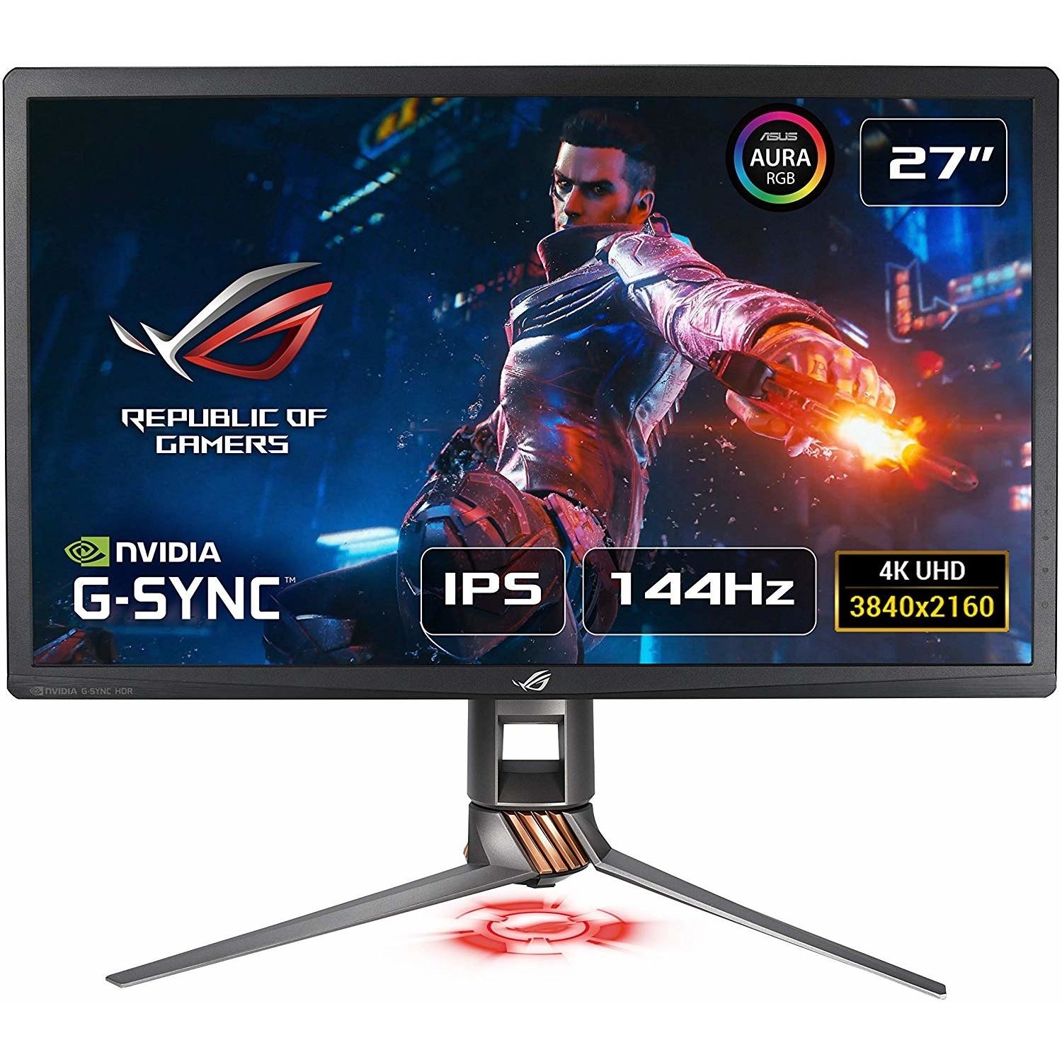 Asus Rog Strix 27 4k Ultra Hd 144hz Gsync Compatible Hdr Asus Rog Strix 27 4k Ultra Hd 144hz Gsync Compatible Hdr