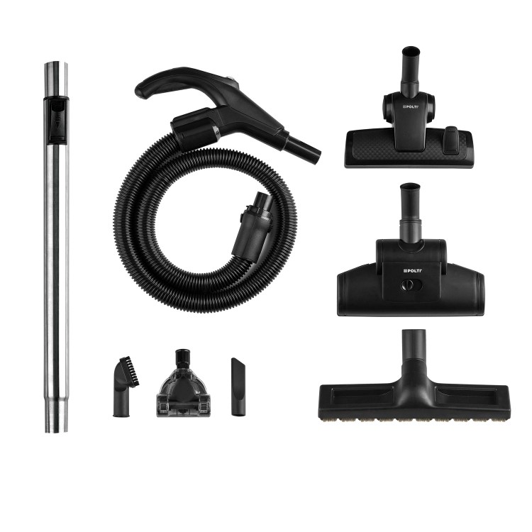 Polti PGBG0014 Forzaspira MC330 Turbo Bagless Cylinder Vacuum Cleaner - Black & Green