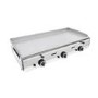 Parry PGF1000G LPG Gas Countertop Griddle 1000mm Wide - 3 Burners. Triple Zone Control. Polished Steel Plate. Includes FREE Natural Gas Conversion Kit. Made In Britain