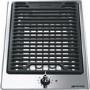 Smeg 30cm Domino Lava Stone Grill - Stainless Steel