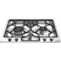 Smeg PGF64-4 Classic Ultra Low Profile 60cm Gas Hob in Stainless Steel