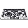 GRADE A1 - Smeg PGF64SC Linea Ultra Low Profile 60cm Gas Hob Stainless Steel