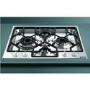 GRADE A1 - Smeg PGF64SC Linea Ultra Low Profile 60cm Gas Hob Stainless Steel