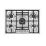 Smeg Classic 72cm Gas Hob - Stainless Steel