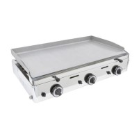 Parry PGF800G LPG Gas Countertop Polished Steel Plate Griddle 800mm Wide