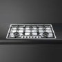 Refurbished Smeg Classic Stainless Steel 6 Hob Gas Burner