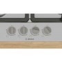 Bosch Series 4 60cm 4 Burner Gas Hob - Stainless Steel
