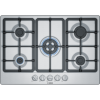 GRADE A2 - Bosch PGQ7B5B90 75cm Five Burner Gas Hob With Cast Iron Pan Stands - Stainless Steel