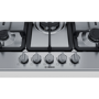 Refurbished Bosch Serie 4 PGQ7B5B90 75cm Gas Hob Stainless Steel