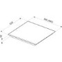Amica PGZ7411 89cm Five Burner Gas Hob - Stainless Steel
