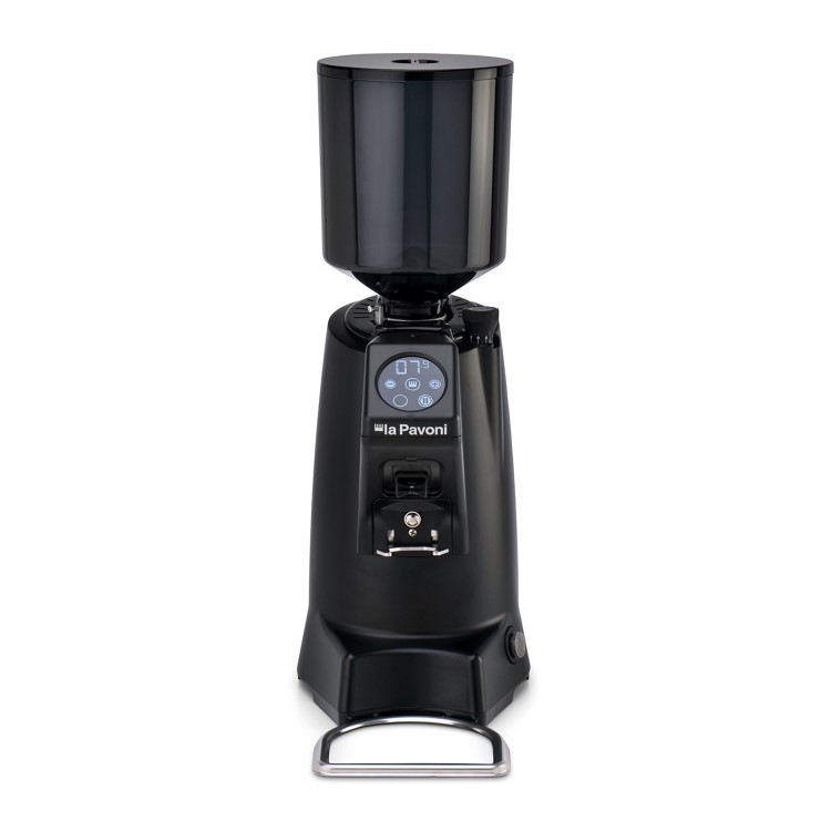 La Pavoni PGZIP2BN00UK Automatic Coffee Grinder - Black Finish - 1.4kg Hopper - 1370RPM. UK Plug