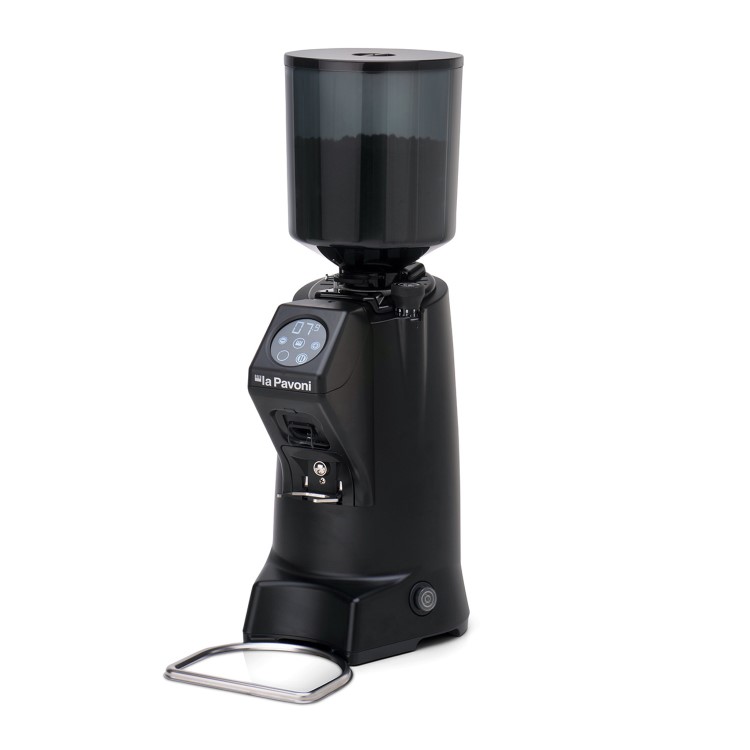 La Pavoni PGZIP2BN00UK Automatic Coffee Grinder - Black Finish - 1.4kg Hopper - 1370RPM. UK Plug