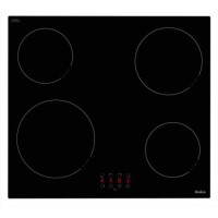 Amica PH6400Z Frameless Touch Control 60cm Four Zone Ceramic Hob - Black