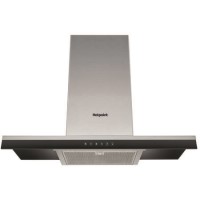 Hotpoint PHBG98LTSIX Shelf-style 90cm Chimney Cooker Hood Stainelss Steel