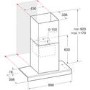 Refurbished Hotpoint PHBG98LTSIX Shelf-style 90cm Chimney Cooker Hood Stainelss Steel