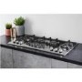 GRADE A2 - Hotpoint PHC961TSIXH 87cm Six Burner Gas Hob Stainless Steel With Cast Iron Pan Stands