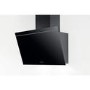 Hotpoint 60cm Angled Chimney Hood - Black