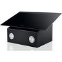 Refurbished Hotpoint PHVP62FLTK 60cm Angled Chimney Hood Black