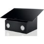 Hotpoint 60cm Angled Chimney Hood - Black