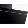 Refurbished Hotpoint PHVP62FLTK 60cm Angled Chimney Hood Black