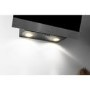 Refurbished Hotpoint PHVP66FLMK 60cm Angled Cooker Hood Black