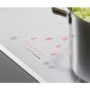 GRADE A1 - Amica PI6112WFT Bevelled Edge Slider Control 60cm Four Zone Induction Hob White