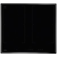 Amica PI6544STK 60cm Four Zone Touch Control Induction Hob - Black With Bevelled Edges