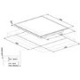 Smeg PI964X Victoria 60cm Four Zone Induction Hob Stainless Steel Frame