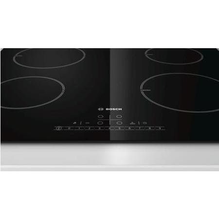 Bosch PIA611F18E 59cm DirectSelect Four Zone Induction Hob - Black