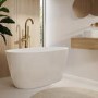Small Freestanding Double Ended Bath 1300 x 700mm - Pico