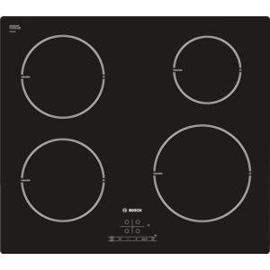 Bosch PIE611B17E 59cm Touch Control Four Zone Induction Hob With Power Management - Black