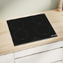 Bosch Series 4 60cm 4 Zone Induction Hob with Bevelled Front