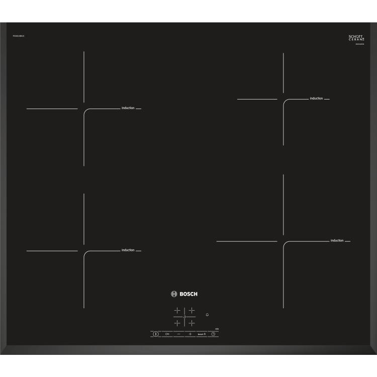 Bosch Series 4 59cm 4 Zone Induction Hob