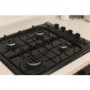 Indesit PIM640ASBK 60cm 4 Burner Gas Hob in Black