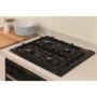 Indesit PIM640ASBK 60cm 4 Burner Gas Hob in Black