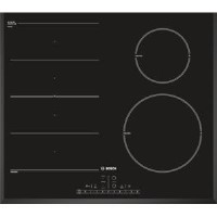 Bosch PIN651F17E DirectSelect Four Zone Induction Hob - Black