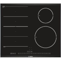 Bosch PIN675N17E 61cm Touch Control Four Zone Flex Induction Hob - Black