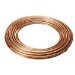 50M 2 Pipes Copper  Roll for Split Air Conditioners diameter  1/4 inch and 1/2 inch  6.00 mm  / 12 mm