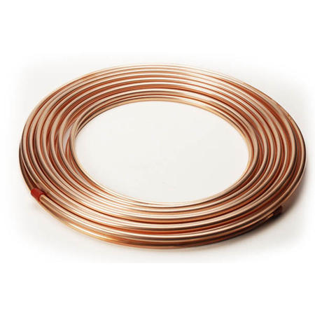 50M 2 Pipes Copper Roll for Split Air Conditioners diameter 3/8 inch /5/8 inch 9.52 mm/15.88 mm