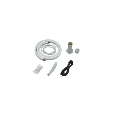 electriQ 5m Pipe kit for 9000 & 12000 BTU Air Conditioners 1/4 inch 3/8 inch 6.00mm/9.52mm